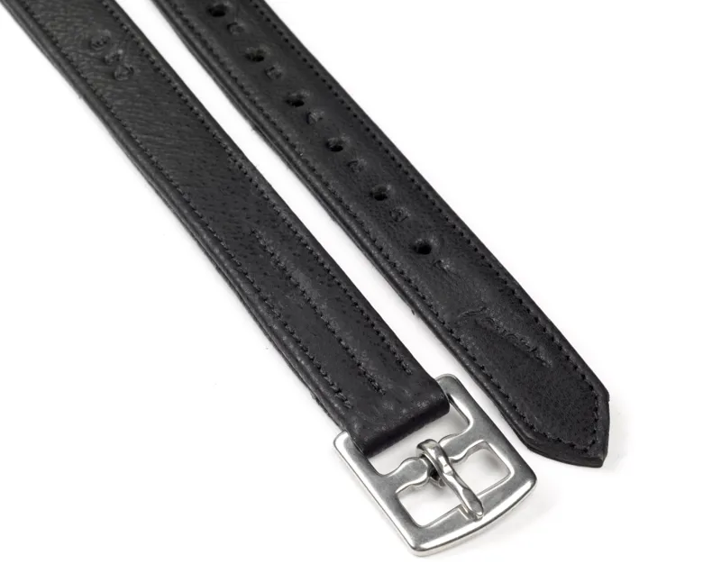 John Whitaker Bonded Stirrup Leathers Black